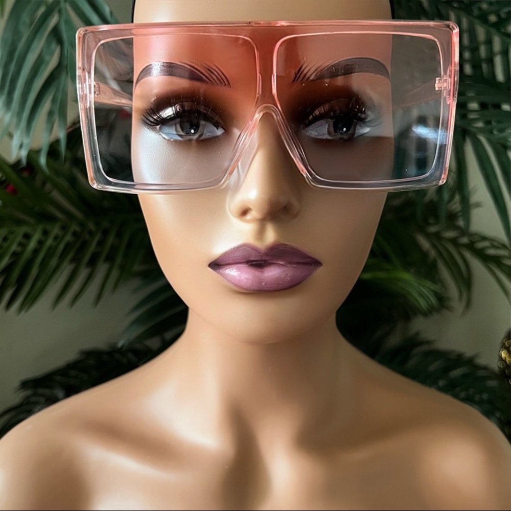 Oversized sunglasses-cotton candy